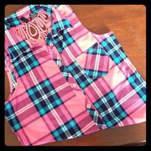 Button up Sleeveless